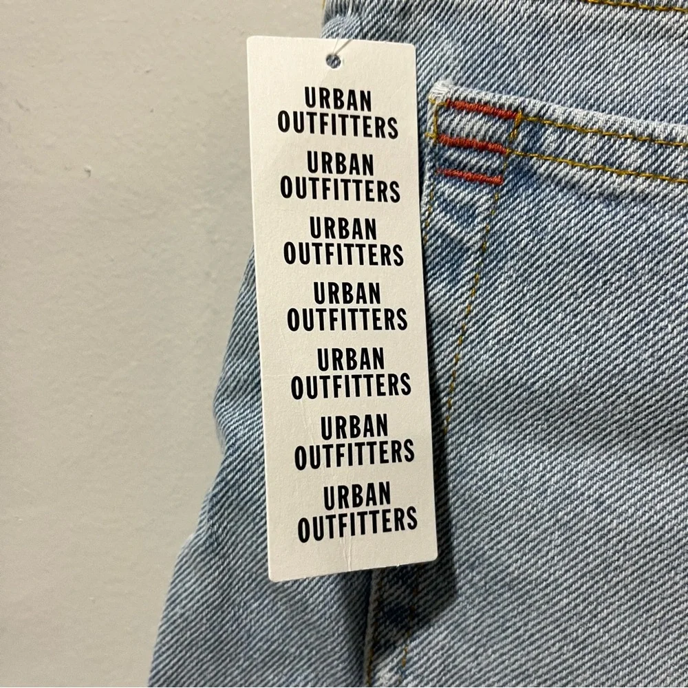 BDG Urban Outfitters‎ Denim Essential Midrise Esse Shorts 25 Blue Wash Cutoff